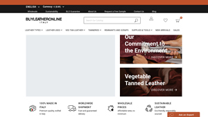 BuyLeatherOnline - Italian Leather Hides