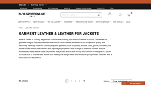 BuyLeatherOnline - Garment Leather & Jackets