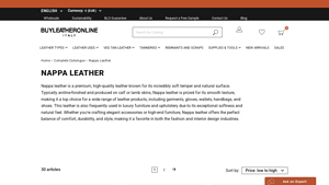 BuyLeatherOnline - Nappa Leather