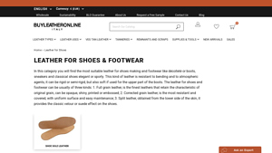 Buy Leather Online - Premium Leather Products