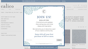 Calico Corners - Upholstery Fabrics