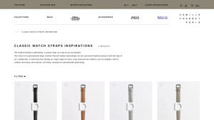Camille Fournet - Custom Leather Watch Straps
