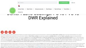 Canvas Etc. - Denier Fabric Coatings