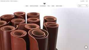Capra Leather - Desk Pad Organizer