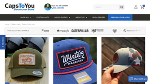 CapstoYou - Custom Patch Hats