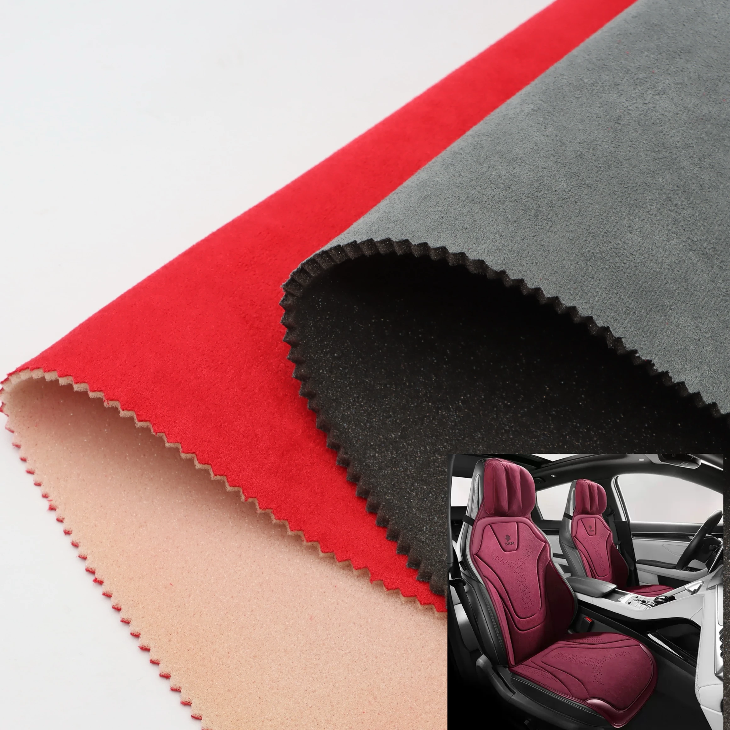 An application scenario or product detail of car upholstery fabric manufacturers - Image 5