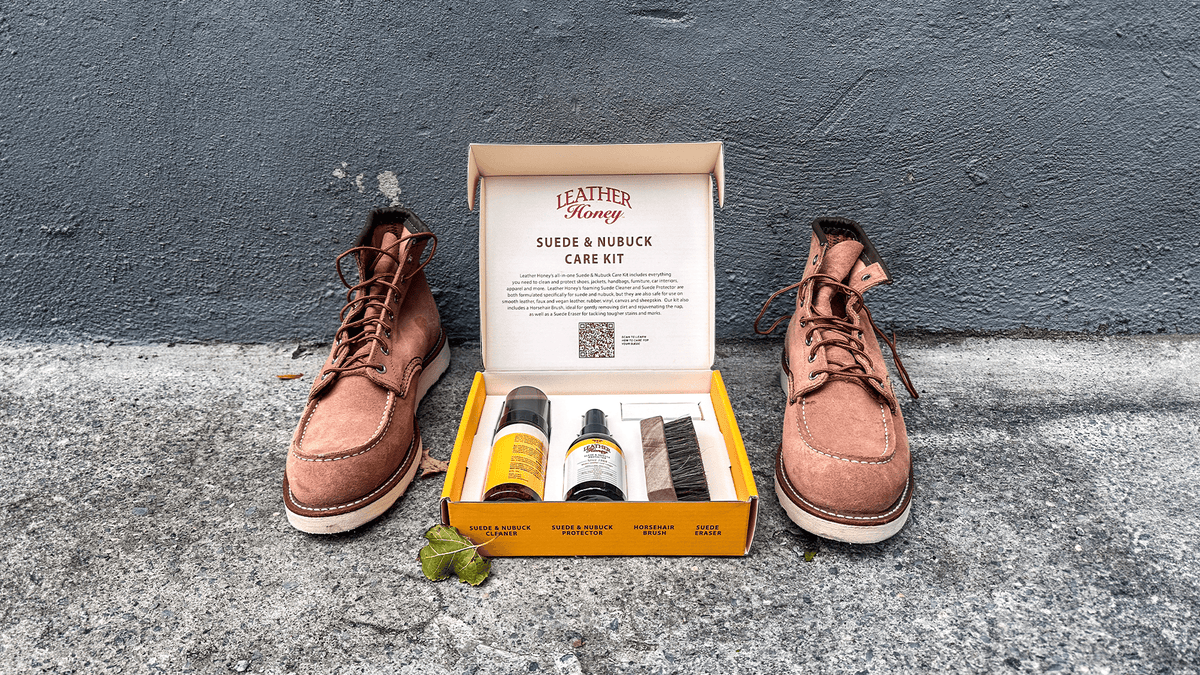 An application scenario or product detail of caring for nubuck leather - Image 24