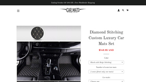 Carmats Customs - Diamond Stitch Car Mats