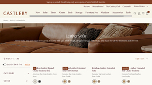 Castlery - Leather Sofas