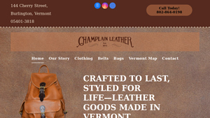 Champlain Leather - Custom Leather Goods & Repair Services