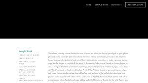 C & H Custom Bookbinding - Custom Bookbinding Services