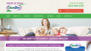 Heart of Texas Chem-Dry - Leather Upholstery Cleaning