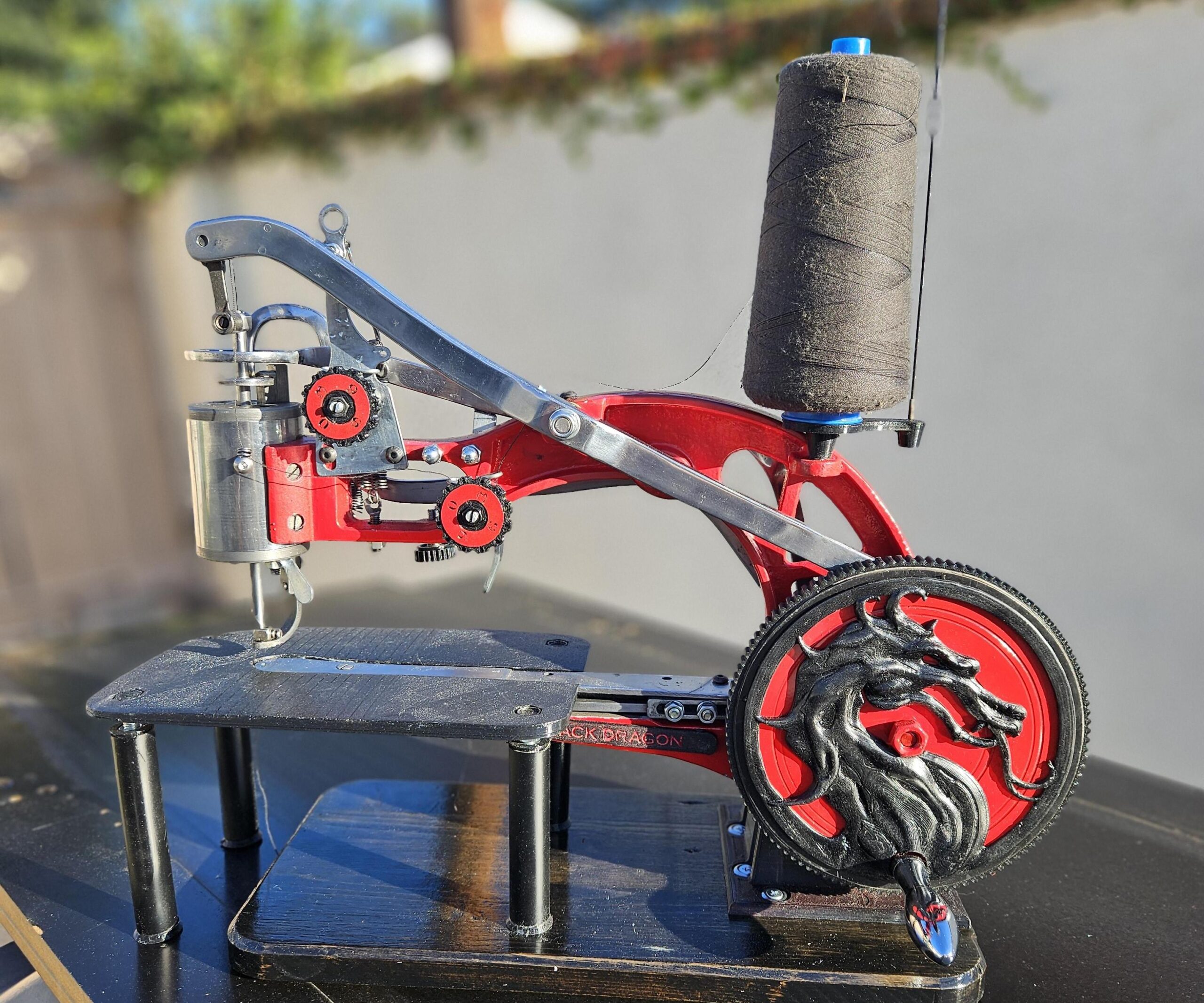 An application scenario or product detail of chinese leather sewing machine - Image 13