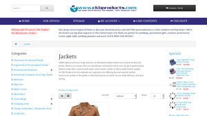 CKB Products - Wholesale Leather Motorcycle Jackets