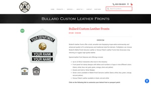 Bullard - Custom Leather Fronts