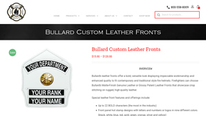 Bullard - Custom Leather Fronts