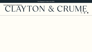 Clayton & Crume - Best-Selling Leather Goods