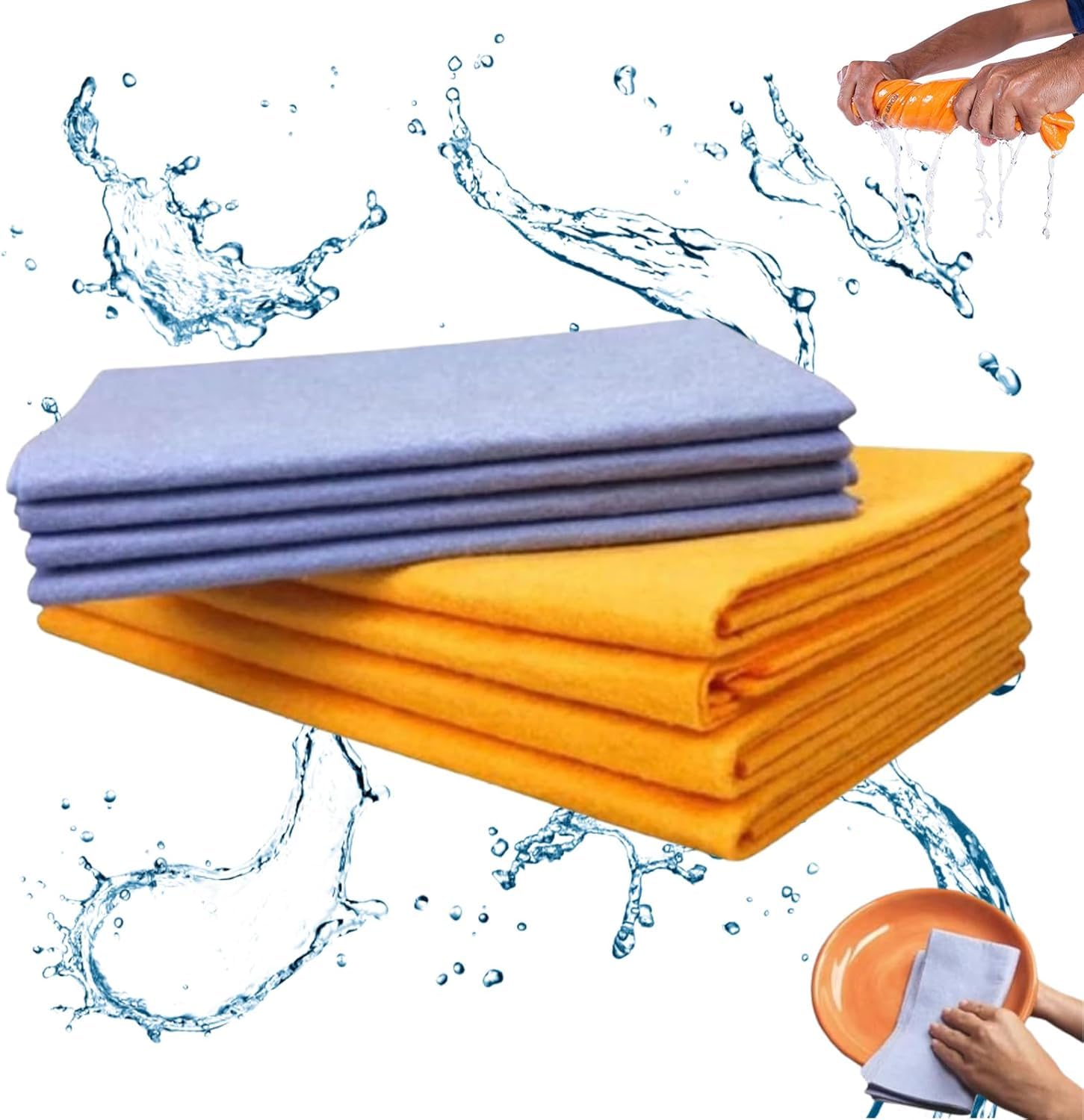An application scenario or product detail of cleaning shammy cloth - Image 6