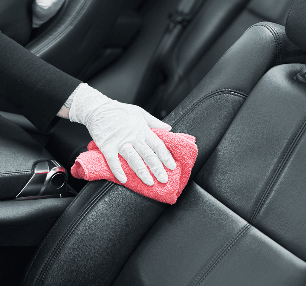 An application scenario or product detail of cleaning synthetic leather - Image 11