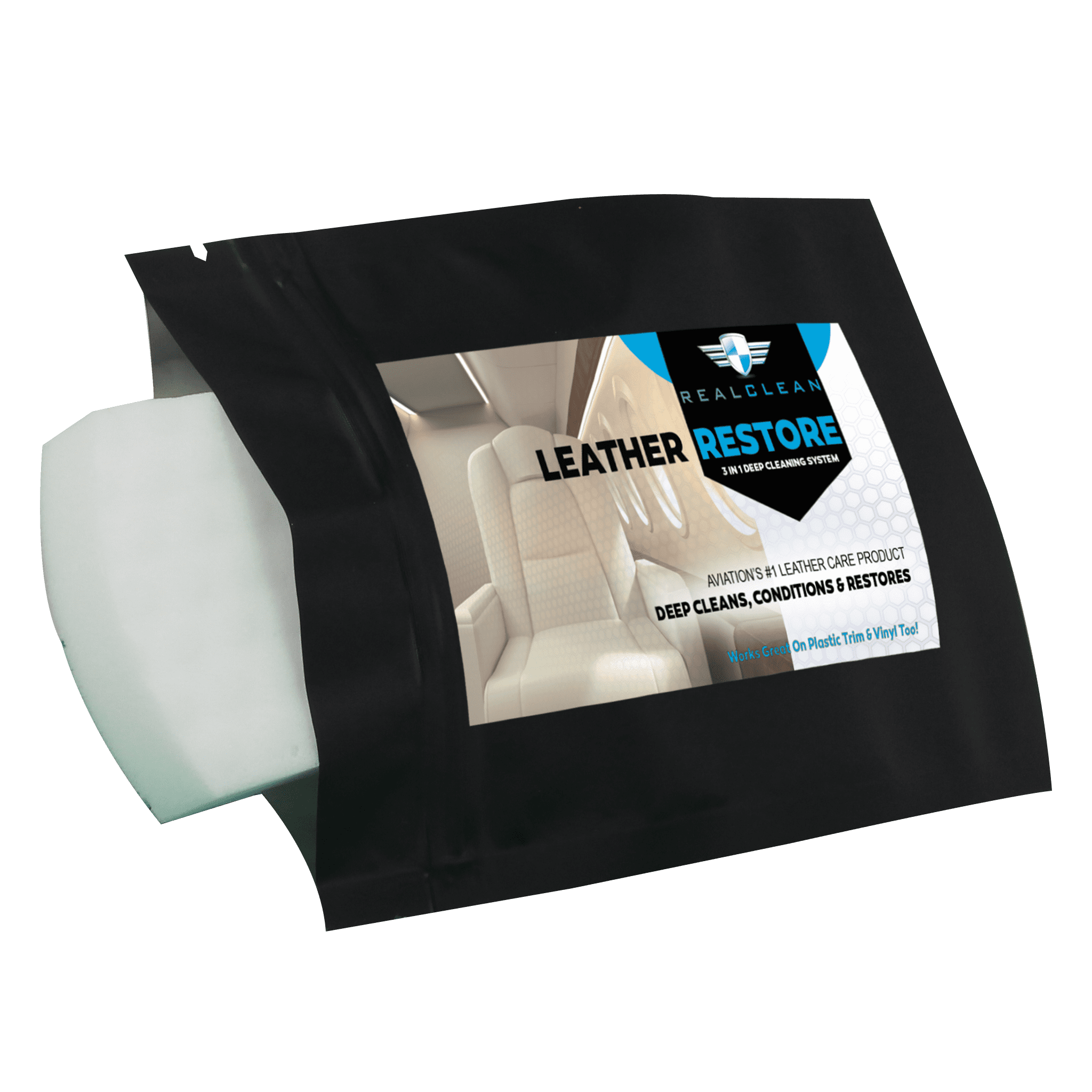 An application scenario or product detail of cleaning synthetic leather - Image 17