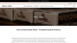 Saphir - Suede Care Essentials