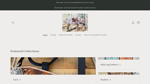 Colorado Brand - Tooled Leather Notebook Covers