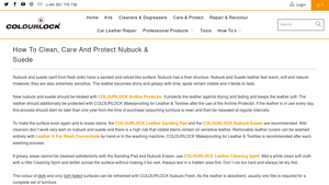 COLOURLOCK - Nubuck & Suede Care Essentials