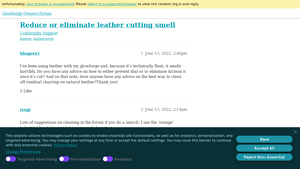 Glowforge - Leather Care Tips