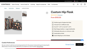 Contrado - Custom Hip Flask