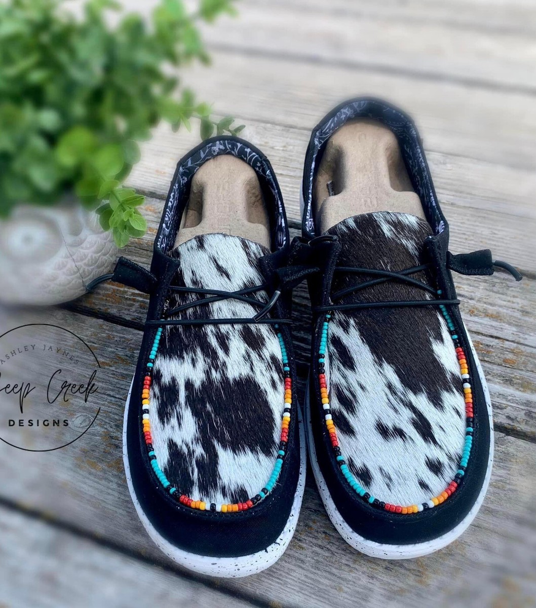 An application scenario or product detail of cowhide shoes women's - Image 11