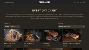 Craft and Lore - Brass Key Hook