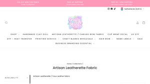 Crafty Mood - Artisan Leatherette Fabric
