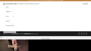 Crazy Horse Craft - Vegetable Tanned Leather Belts