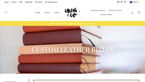 Crew & Co - Custom Leather Bibles