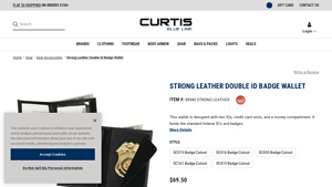 Strong Leather - Double ID Badge Wallet