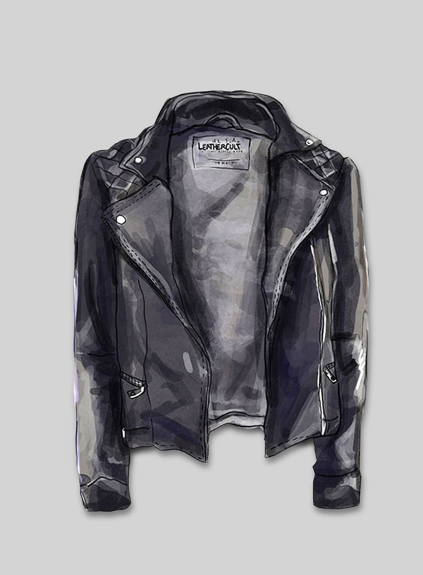 An application scenario or product detail of custom design leather jackets - Image 4