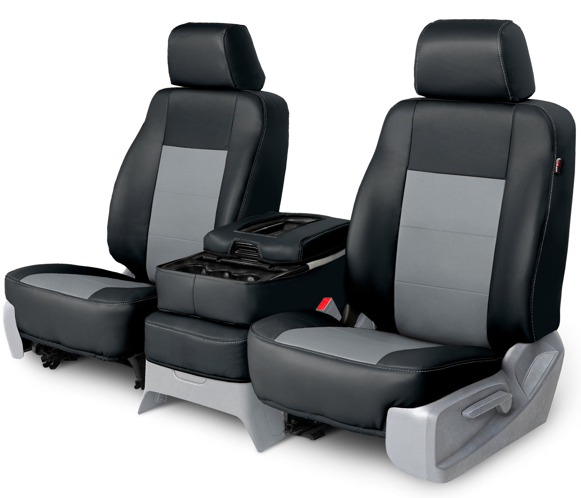 An application scenario or product detail of custom fit leather seat covers - Image 1