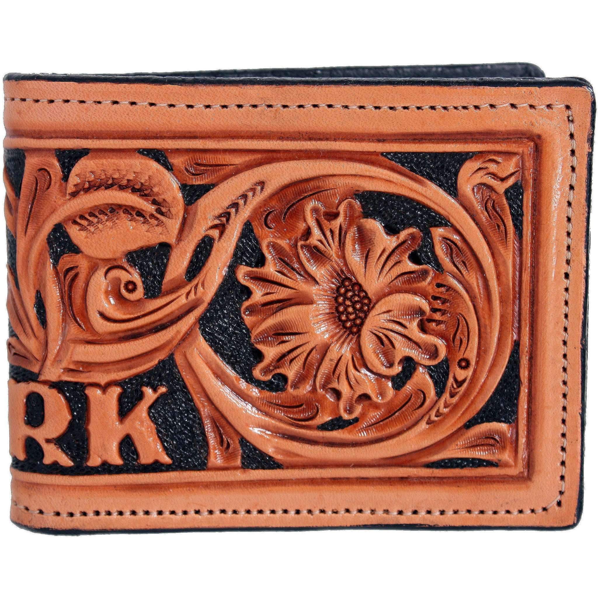 Featured image for the custom hand tooled leather wallets guide