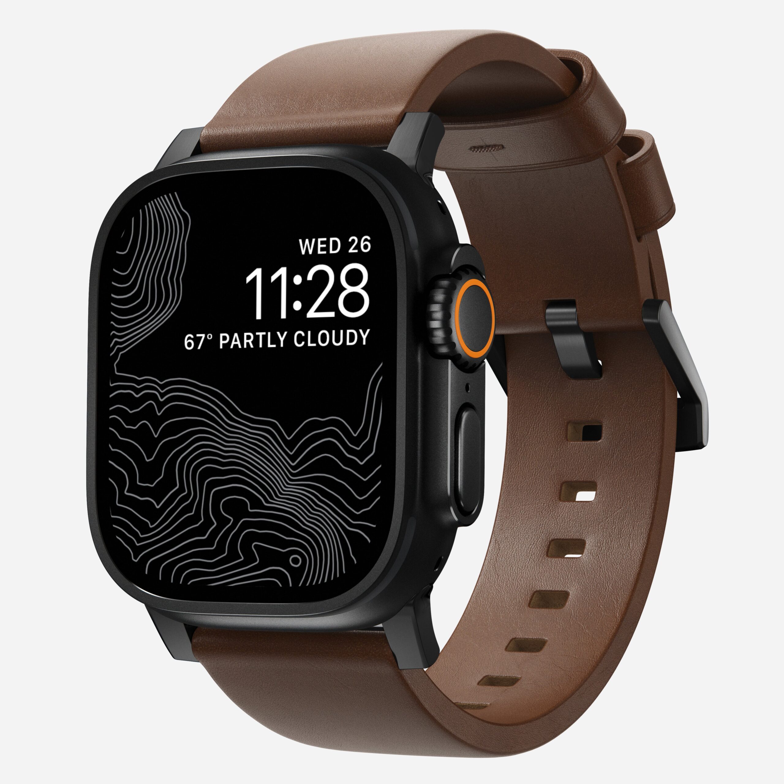 An application scenario or product detail of custom leather apple watch bands - Image 11