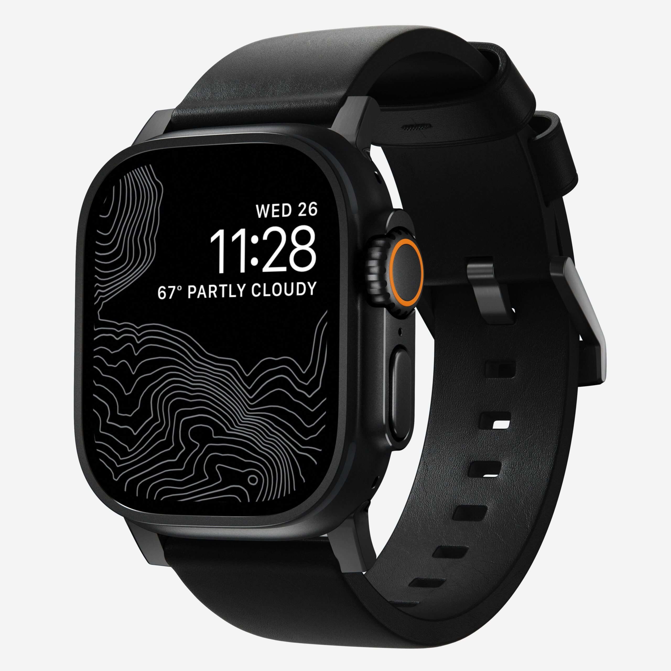 An application scenario or product detail of custom leather apple watch bands - Image 14