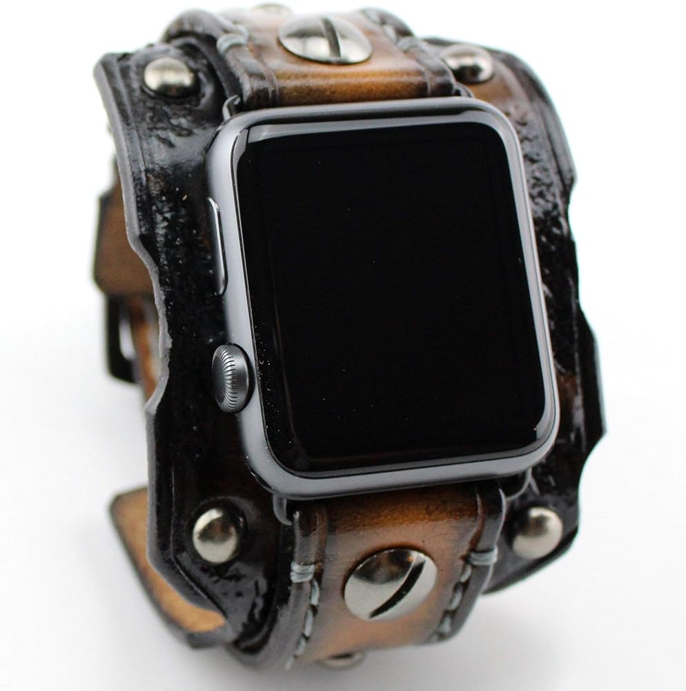 An application scenario or product detail of custom leather apple watch bands - Image 21