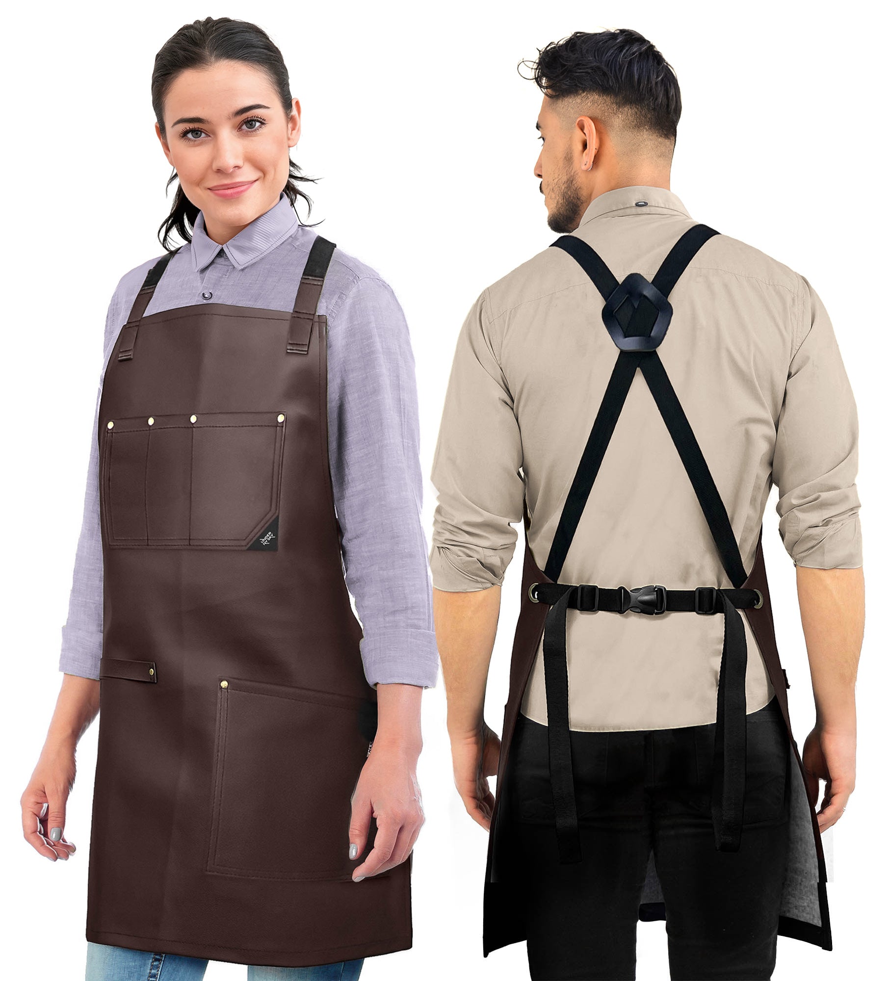 An application scenario or product detail of custom leather apron - Image 11