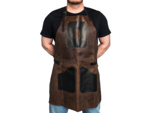 Featured image for the custom leather apron guide