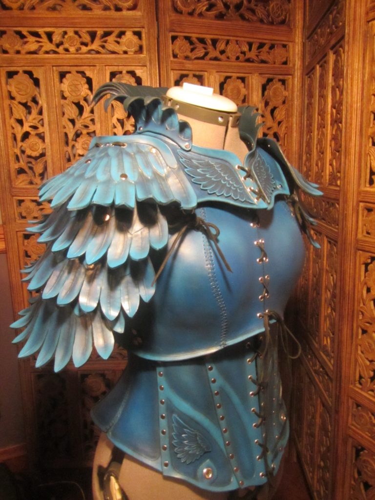 An application scenario or product detail of custom leather armor - Image 5