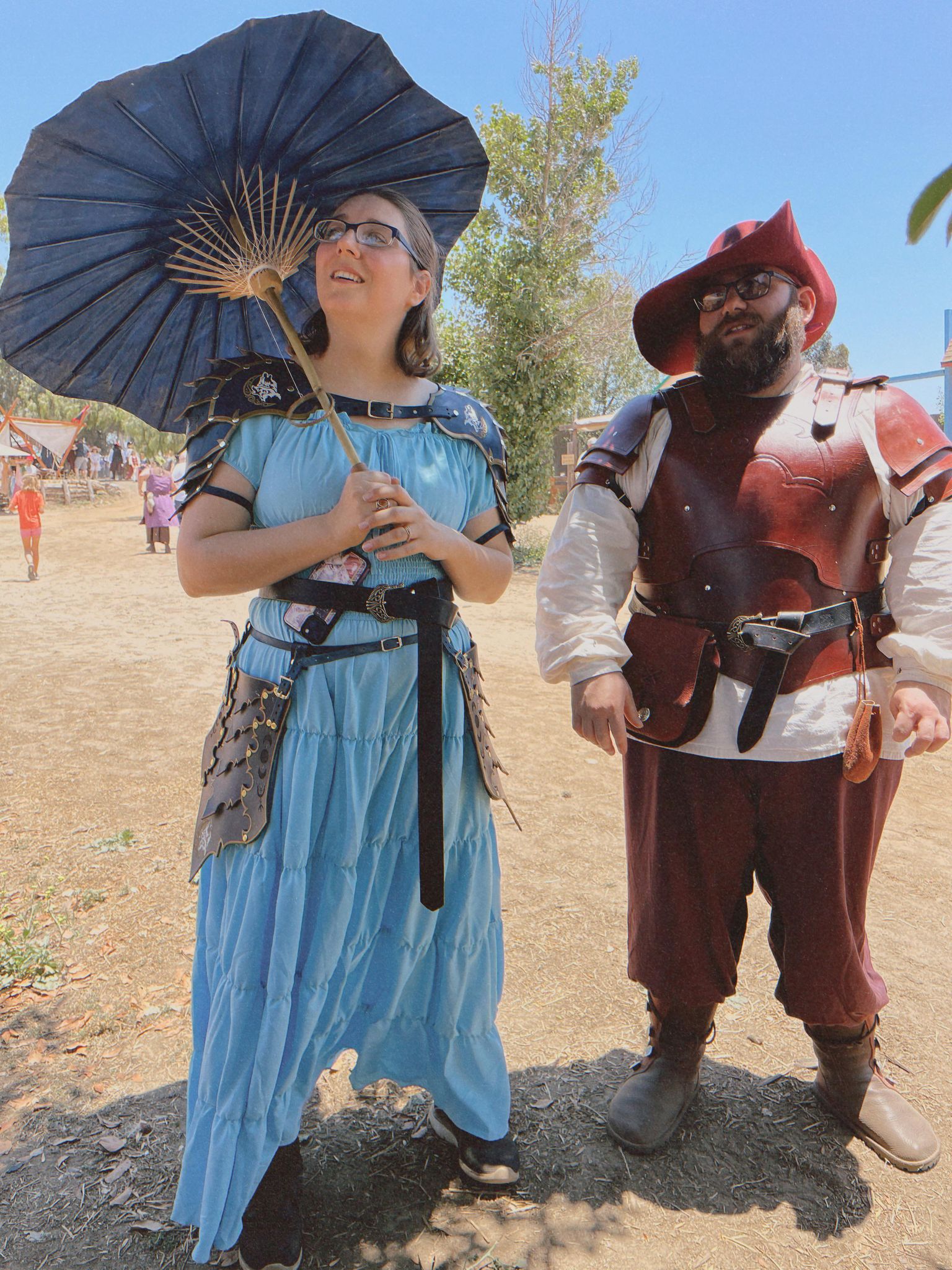 An application scenario or product detail of custom leather armor - Image 6