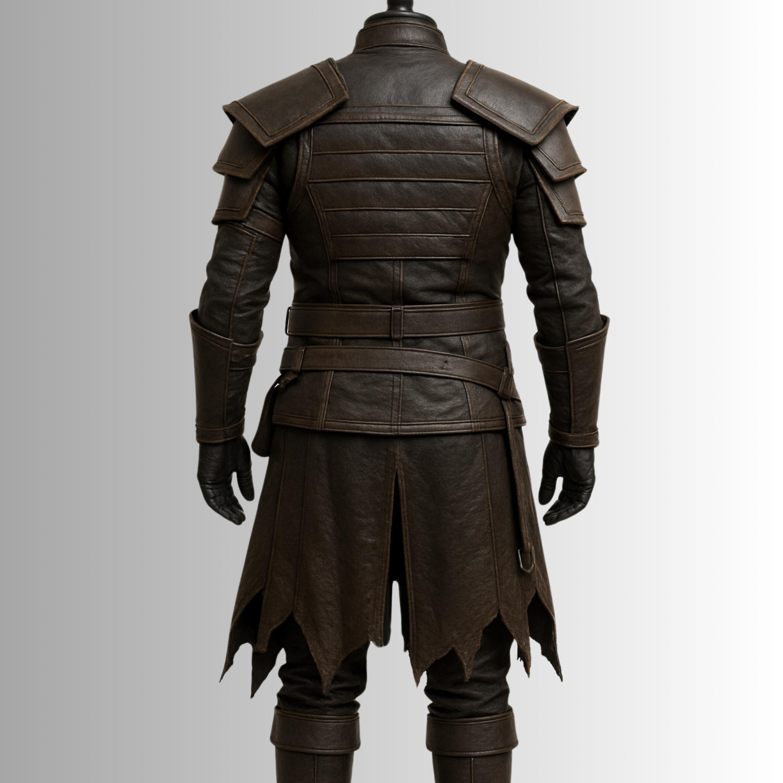 An application scenario or product detail of custom leather armor - Image 17