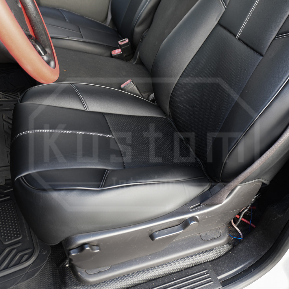 An application scenario or product detail of custom leather auto seat covers - Image 18
