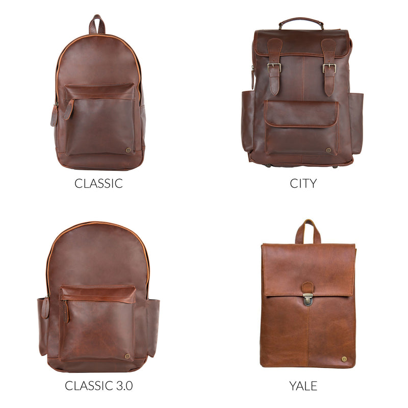 An application scenario or product detail of custom leather backpack - Image 11