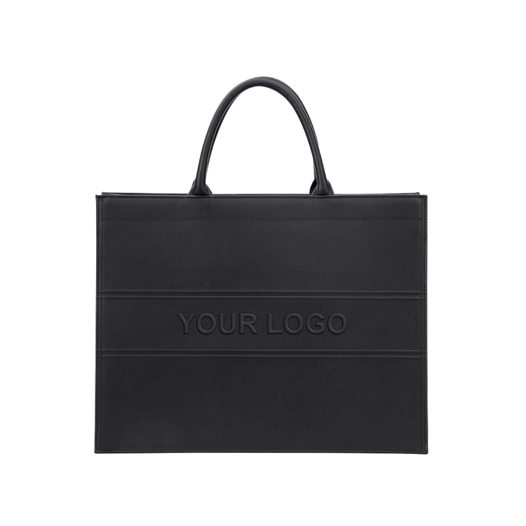 An application scenario or product detail of custom leather bags with logo - Image 7