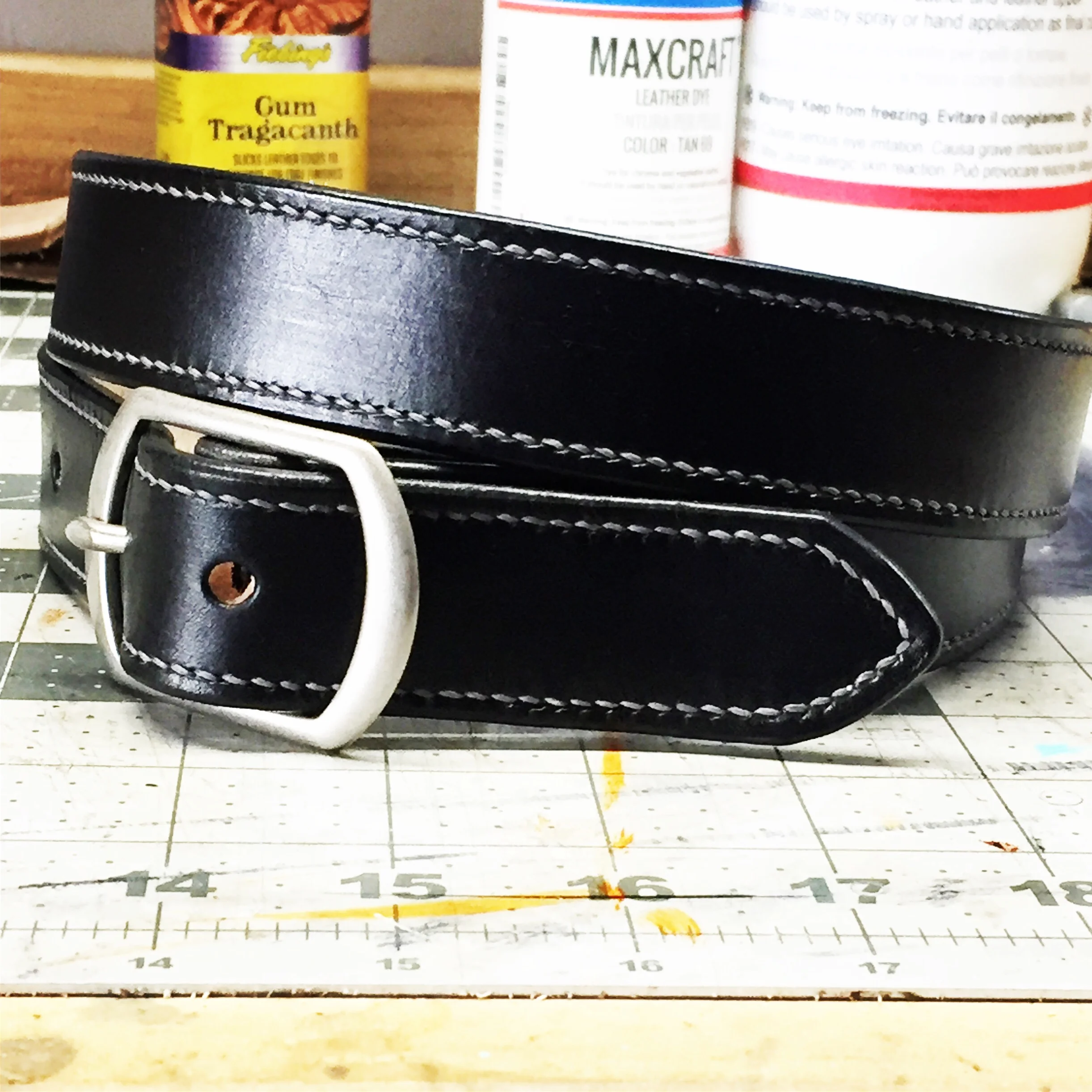 An application scenario or product detail of custom leather belt makers near me - Image 18